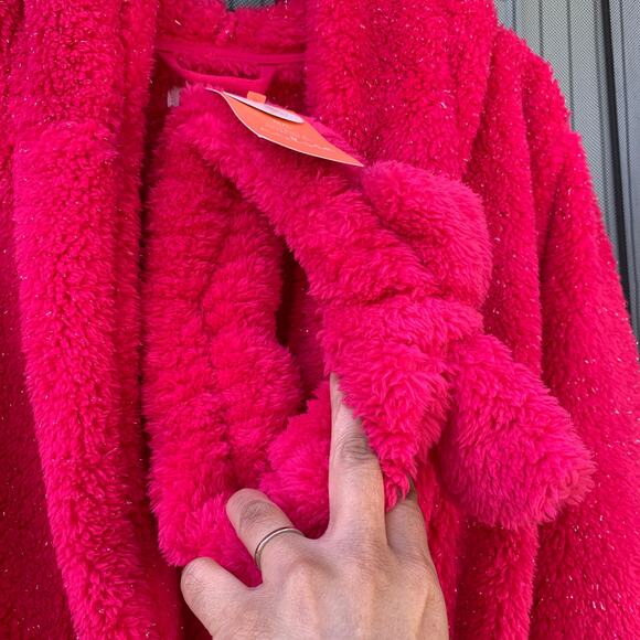 Colsie Pink Robe for Women Size Medium/Large - Picture 6 of 9